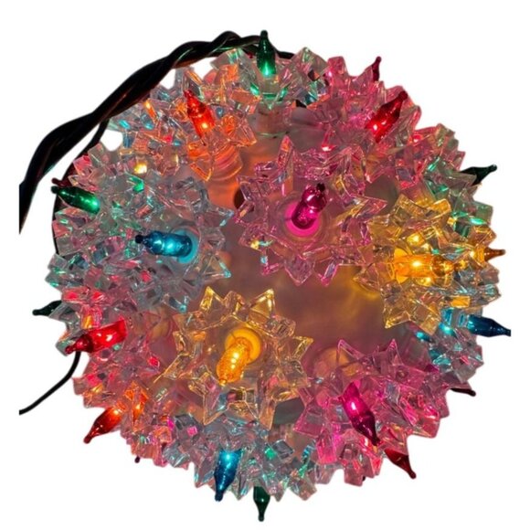 50 light Multi Color Sphere 6 inch tested - Picture 1 of 6